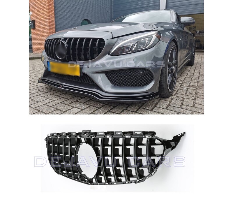 GT-R Panamericana AMG Look Kühlergrill für Mercedes Benz C-Klasse W205 S205 C205 A205