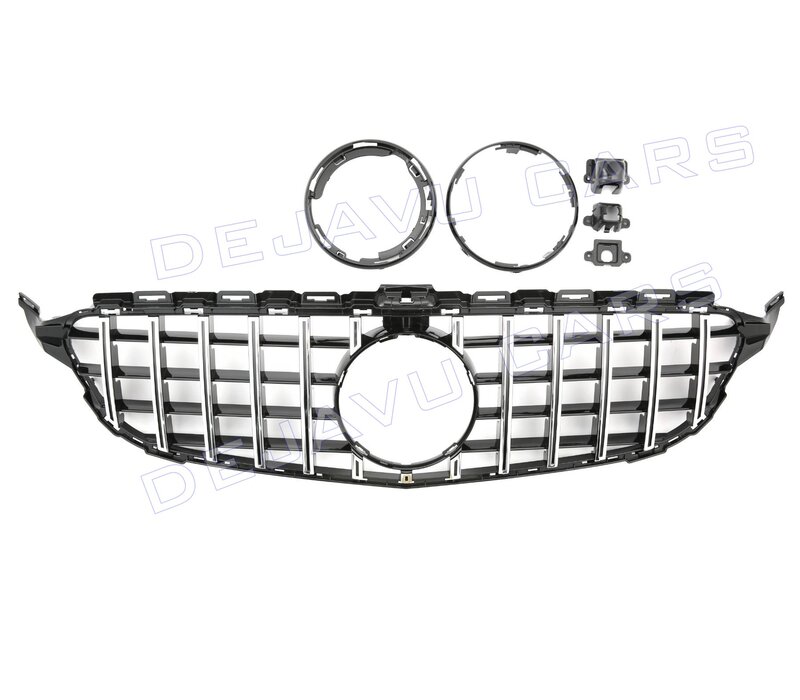 GT-R Panamericana AMG Look Front Grill for Mercedes Benz C-Class W205 S205 C205 A205