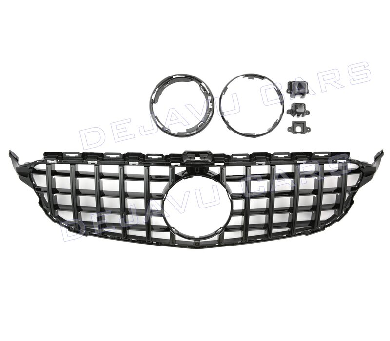 GT-R Panamericana AMG Look Front Grill for Mercedes Benz C-Class W205 S205 C205 A205