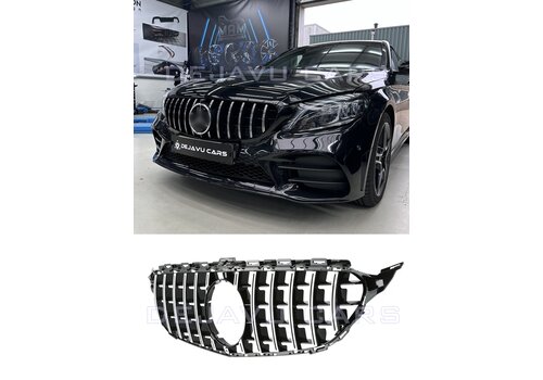 OEM Line ® GT-R Panamericana AMG Look Front Grill for Mercedes Benz C-Class W205 S205 C205 A205