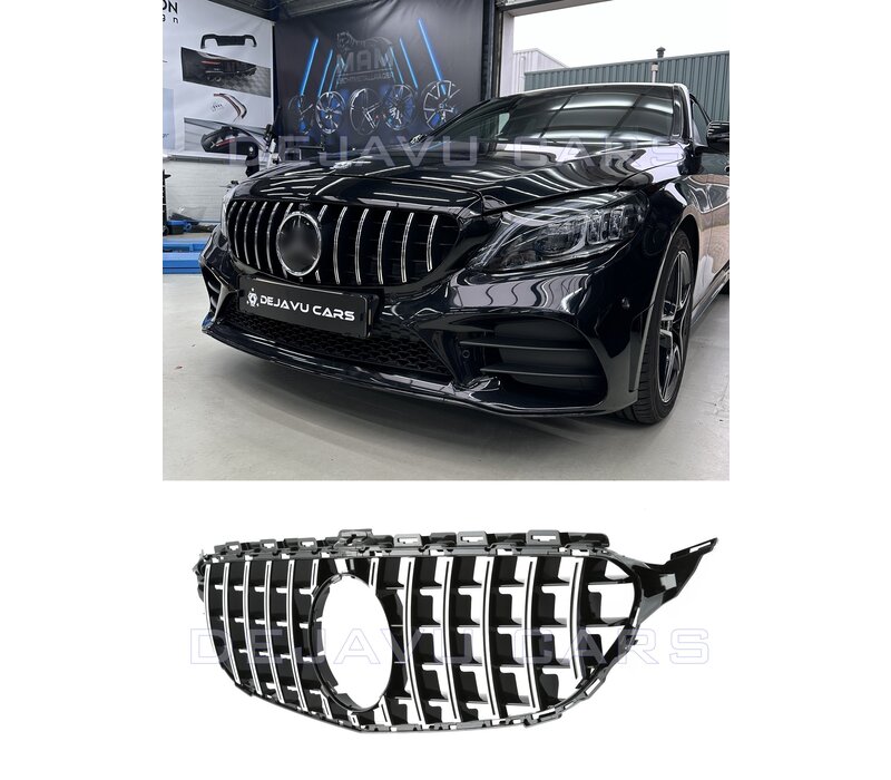 GT-R Panamericana AMG Look Kühlergrill für Mercedes Benz C-Klasse W205 S205 C205 A205