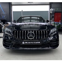 GT-R Panamericana AMG Look Front Grill for Mercedes Benz C-Class W205 S205 C205 A205