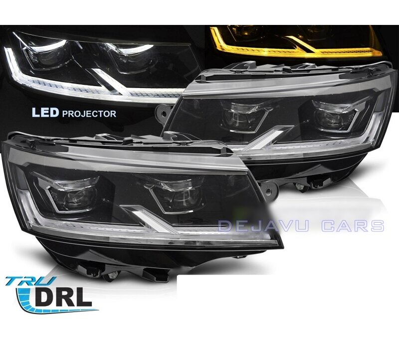 Volledig LED Koplampen voor Volkswagen Transporter T6.1