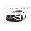 Maxton Design Front Splitter für Mercedes Benz CLA Klasse CLA 35 Coupe/Shooting Brake C118/ X118 Facelift