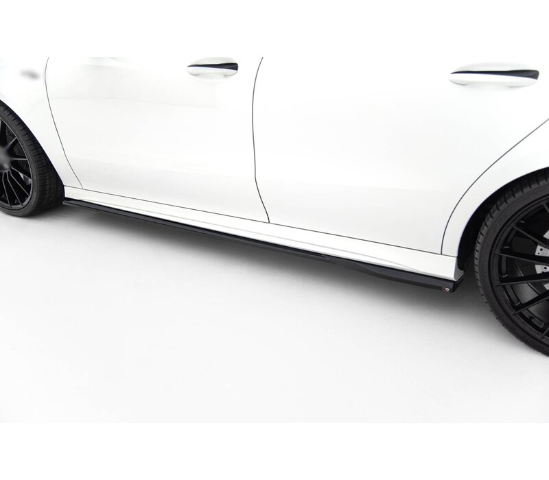 Seitenschweller Diffusor für Mercedes Benz CLA Klasse CLA 35/45 Coupe/Shooting Brake C118/ X118 Facelift