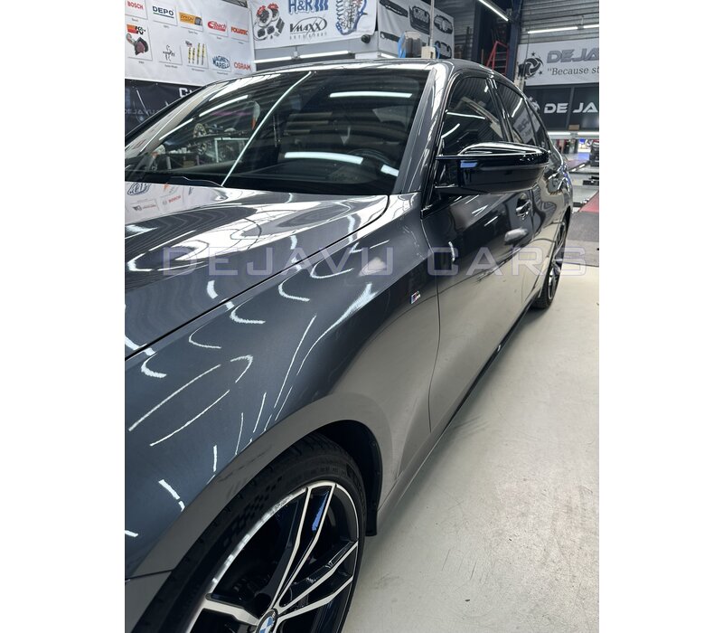 Glänzend schwarz spiegelkappen für BMW 3 Serie G20 G21 / 5 Serie G30 G31