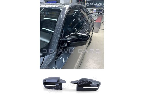 OEM Line ® Gloss black mirror caps for BMW 3 Series G20 G21 / 5 Series G30 G31