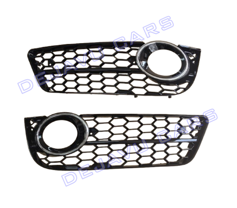 RS Look Fog Light Grilles for Audi A5 / S5 / S line