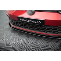 Front Splitter V.4 voor Volkswagen Golf 8 GTI/GTD/R line/GTE