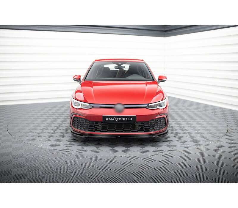 Front Splitter V.4 voor Volkswagen Golf 8 GTI/GTD/R line/GTE
