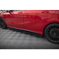 Side skirts Diffuser for Mercedes Benz CLA Class C117 X117 AMG Line / CLA 45 AMG & A Class W176 AMG Line / A45 AMG