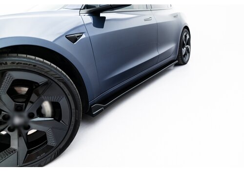Maxton Design Side Skirts Diffuser V.2 for Tesla Model 3
