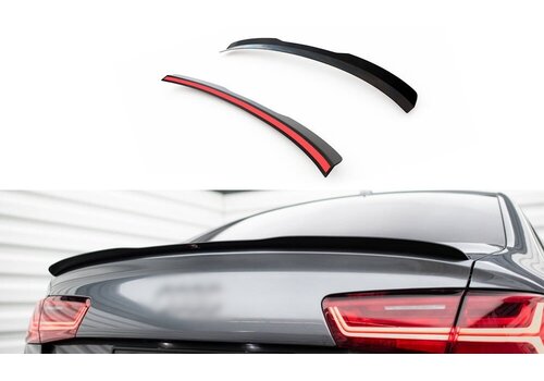 Maxton Design Heckspoiler lippe für Audi A6 C7 Limousine