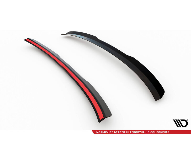 Tailgate spoiler lip for Audi A6 C7 Saloon (Sedan/Limousine)