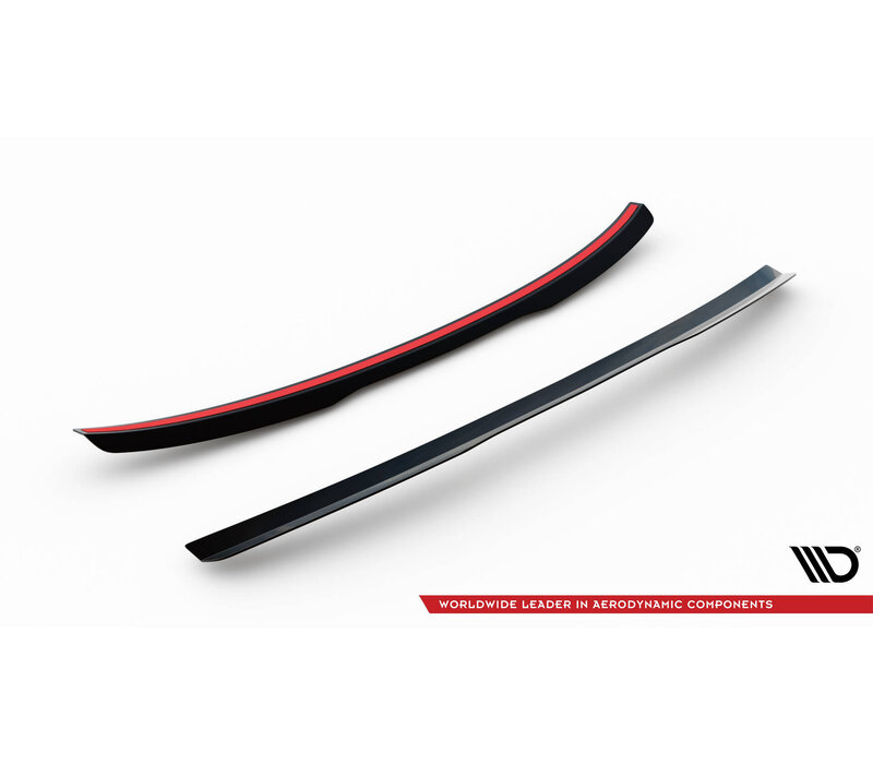 Tailgate spoiler lip for Audi A6 C7 Saloon (Sedan/Limousine)