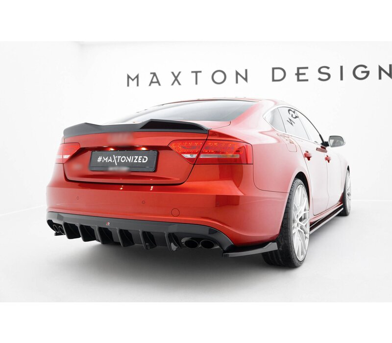 Tailgate Spoiler Extension 3D for Audi A5 Sportback S-Line / S5 8T / 8T Facelift