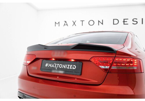 Maxton Design Tailgate Spoiler Extension 3D for Audi A5 Sportback S-Line / S5 8T / 8T Facelift
