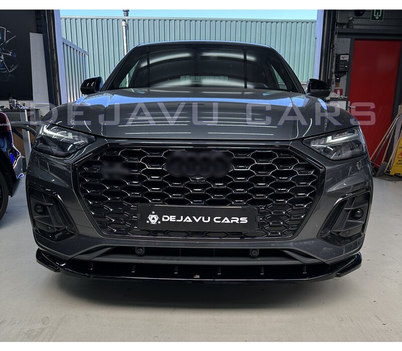 Front splitter V.2 for Audi Q5 FY Facelift S line / SQ5 FY Facelift SUV / Sportback