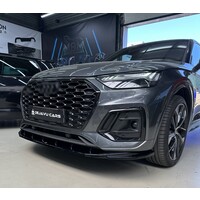 Front splitter V.2 für Audi Q5 FY Facelift S line / SQ5 FY Facelift SUV / Sportback