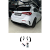 OEM Line ® AMG Aero Look Rear bumper fins flaps Mercedes Benz A Class W177 Hatchback AMG Line