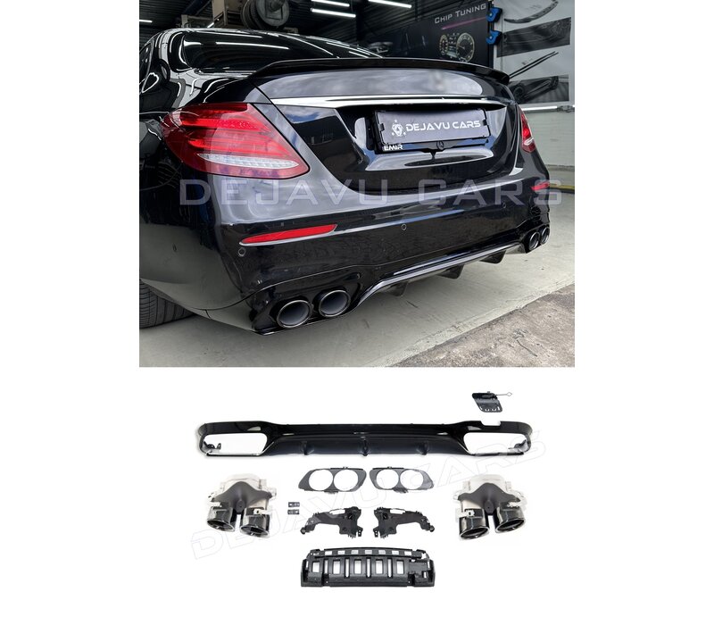 E53 AMG Look Diffuser voor Mercedes Benz E Klasse W213 S213
