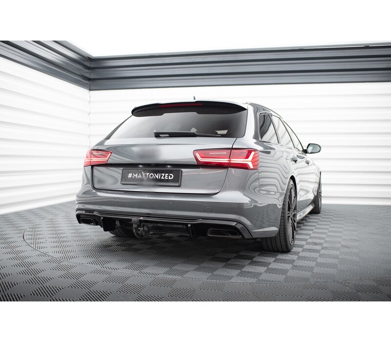 Aggressive Diffuser V.2 voor Audi A6 C7.5 / S line / S6 Facelift