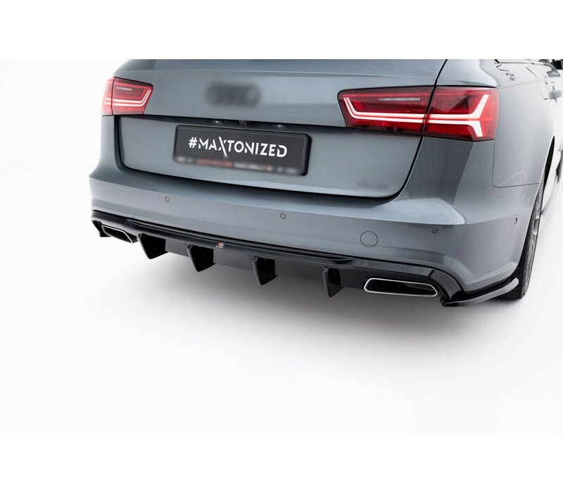 Aggressive Diffusor V.2 für Audi A6 C7.5 / S line / S6 Facelift