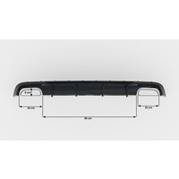 Aggressive Diffuser V.2 for Audi A6 C7.5 / S line / S6 Facelift