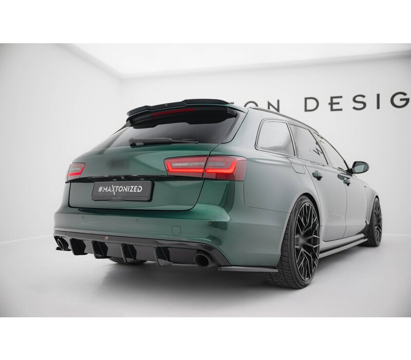 Rear Side Splitters V.3 for Audi A6 C7 Avant S-line