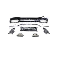 S63 AMG Look Diffusor für Mercedes Benz S Klasse W222 Facelift