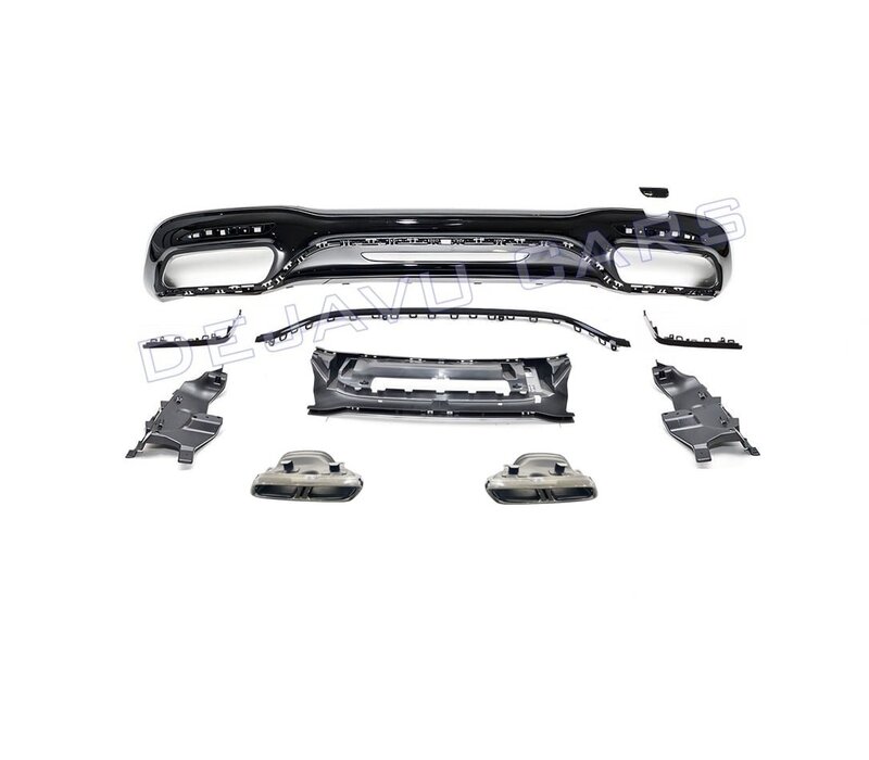 S63 AMG Look Diffuser for Mercedes Benz S Class W222 Facelift