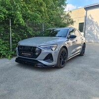 Front splitter für Audi E-tron S line