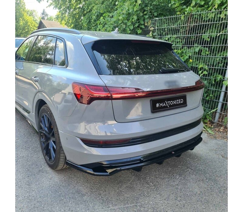 Rear splitter voor Audi E-tron S line