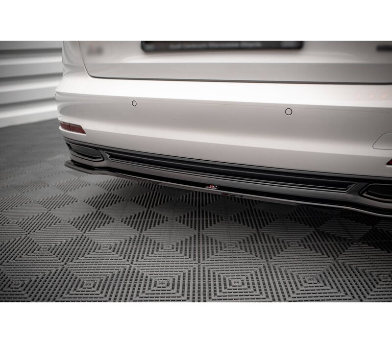 Central Rear Splitter voor Audi A6 C8 Standaard