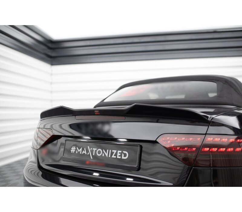Tailgate spoiler 3D for Audi A5 B8 8T / S5 / S line Cabrio