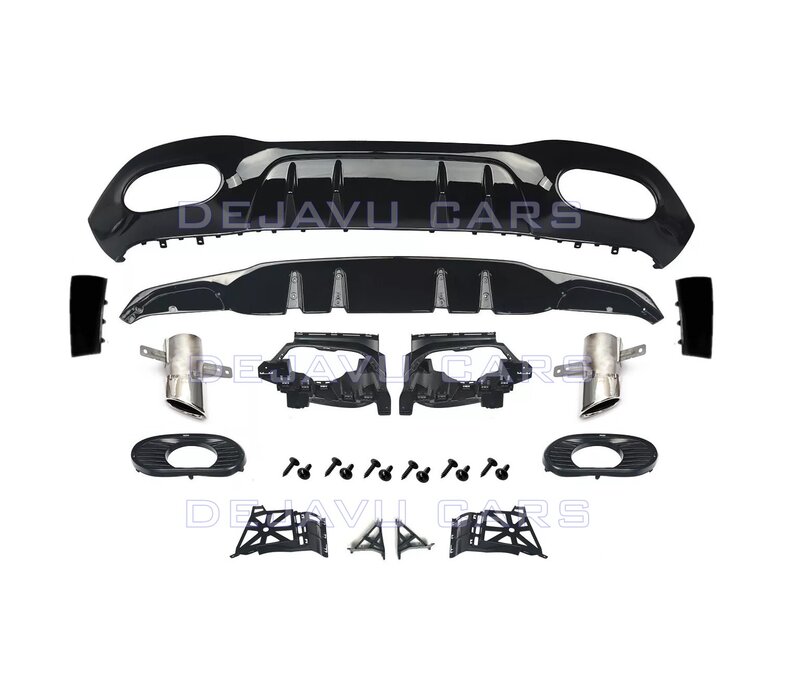 A35 AMG Look Diffuser voor Mercedes Benz A-Klasse V177 Sedan