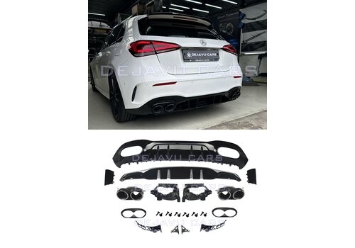 OEM Line ® A45 AMG Look Diffusor für Mercedes Benz A-Klasse W177 Hatchback