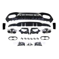 A45 AMG Look Diffuser voor Mercedes Benz A Klasse V177 Sedan