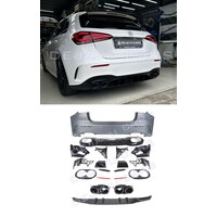 A45 AMG Look Achterbumper voor Mercedes Benz A Klasse W177 Hatchback