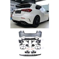 A45 AMG Look Achterbumper voor Mercedes Benz A Klasse W177 Hatchback