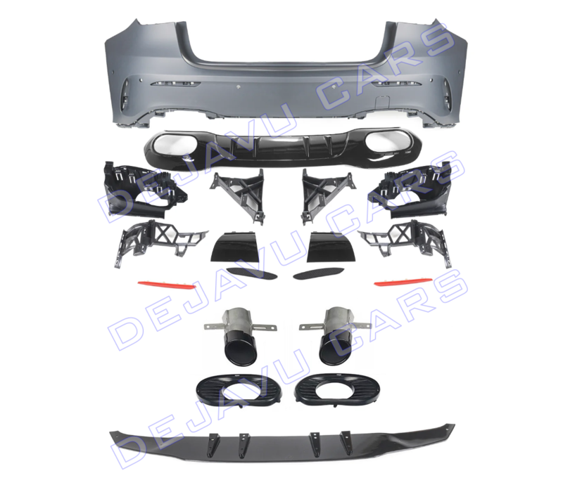 A35 AMG Look Achterbumper voor Mercedes Benz A Klasse W177 Hatchback