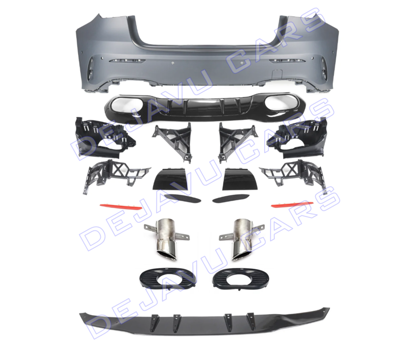 A35 AMG Look Achterbumper voor Mercedes Benz A Klasse W177 Hatchback