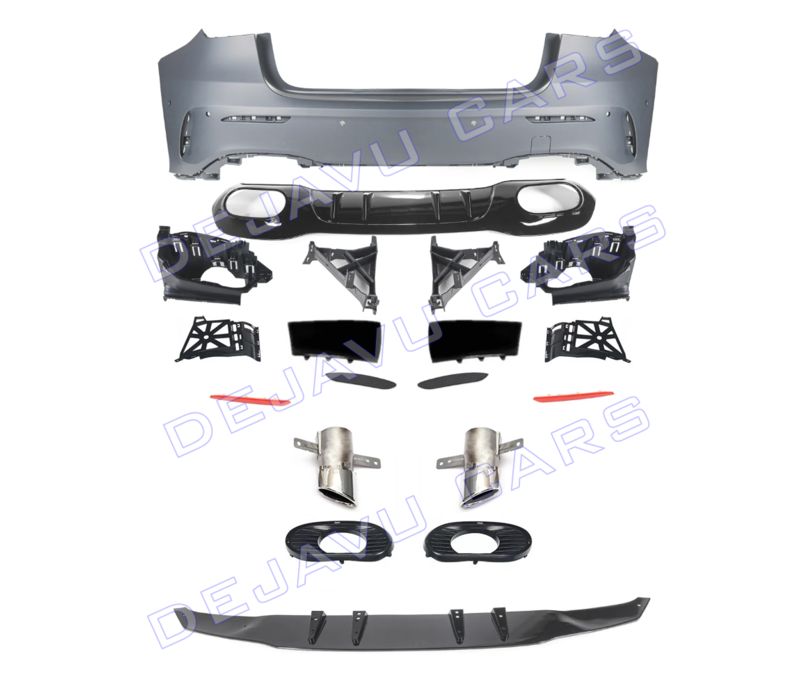 A35 AMG Look Achterbumper voor Mercedes Benz A Klasse V177 Sedan