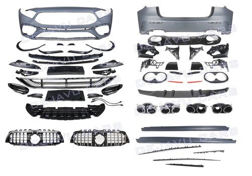OEM Line ® A45 AMG Look Body Kit voor Mercedes Benz A Klasse W177 Hatchback