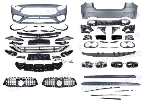 OEM Line ® A45 AMG Look Body Kit for Mercedes Benz A Class V177 Sedan