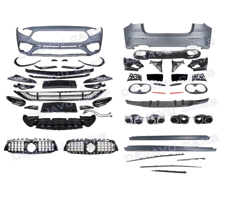A45 AMG Look Body Kit voor Mercedes Benz A Klasse V177 Sedan