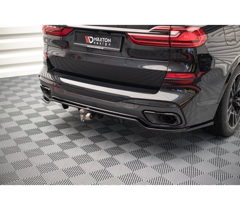 Rear Splitter (with vertical bars) voor BMW X7 G07 M-Pack