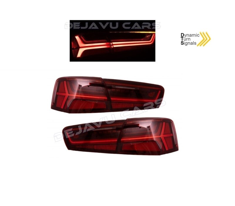 Facelift Look LED Achterlichten voor Audi A6 C7 4G (Sedan)