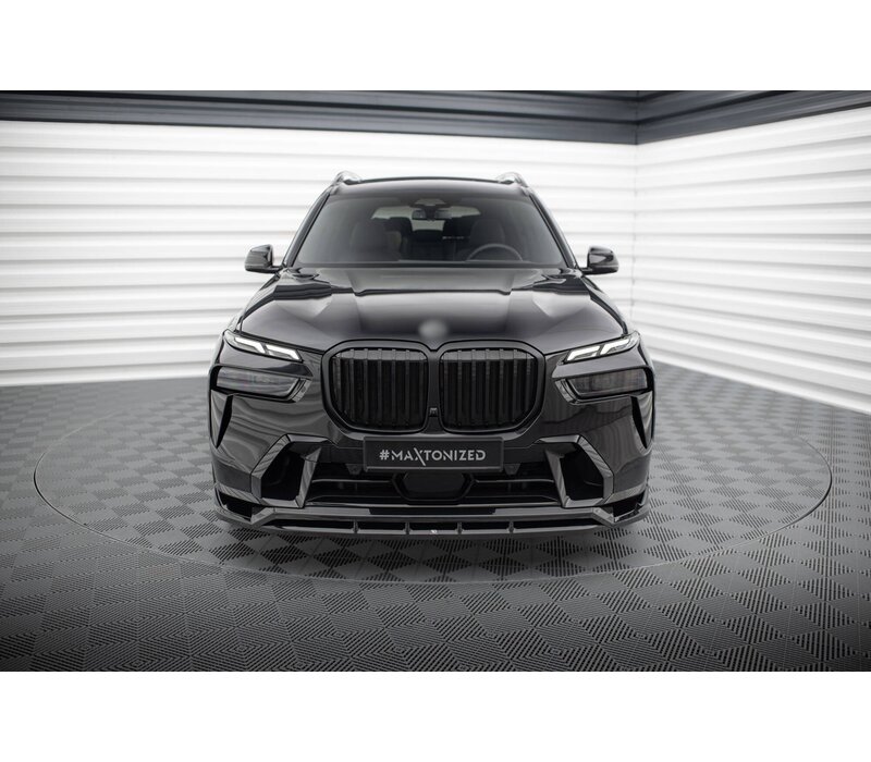 Front splitter for BMW X7 G07 M-Pack Facelift
