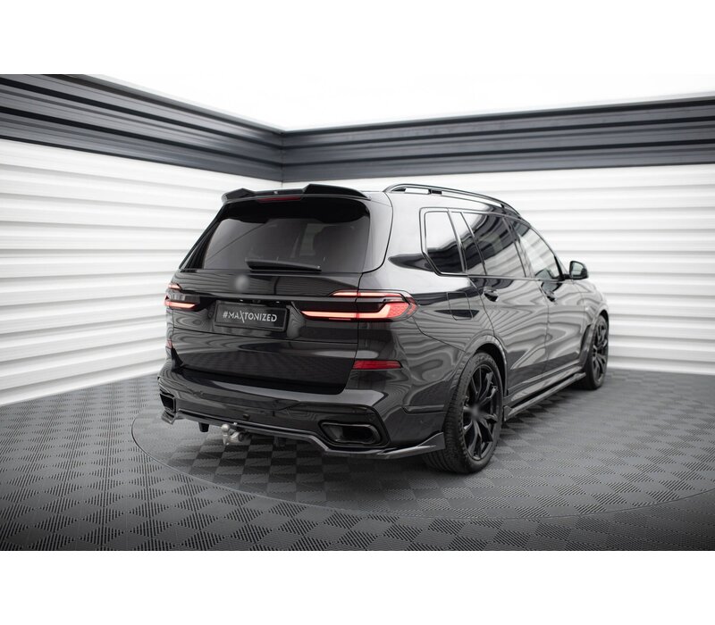Central Rear Splitter voor BMW X7 M-Pack G07 Facelift